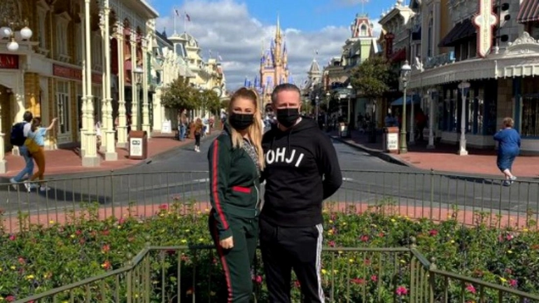 Anamaria și Reghe au petrecut câteva zile în SUA, la Disneyland