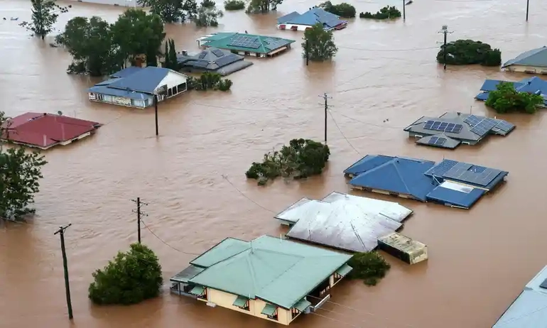 Inundatiile din Australia fac prapad